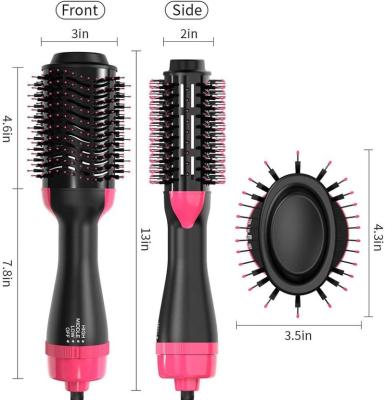 China Hot Selling Ionic Amazon 3 in 1 One Step Brush Blow Dryer Styler Hair Dryer and Hot Styler Volumizer Airbrush for Women for sale