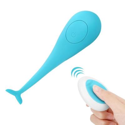 China 10 speed vibration & Waterproof Gears Vibrating Soft Egg Silicon Vibrator Dildo For Girls Vagina Sex Toy for sale