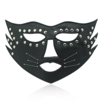 China PVC Black PVC Eye Mask 30x17cm Sex Toys For Women Men Other Sex Products for sale