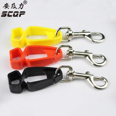 China Plastic With Original Metal Supplier SCQP Occupational Safety Work Metal Glove Holder Clip AT-7 for sale