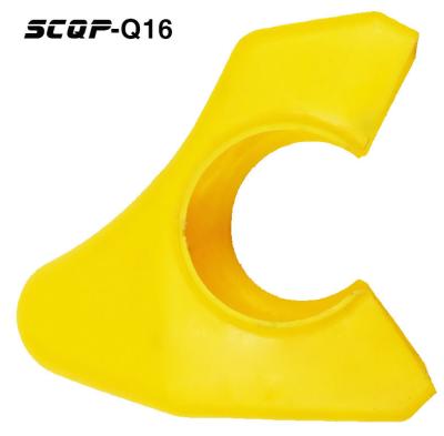 China Plastic Yellow Chinese Q16 Scaffold Coupler Protectors British Style Scaffold Coupler Cover Device Case for sale