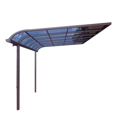 China Waterproof Aluminum Patio Awning Roof Polycarbonate Balcony Patio Cover for sale