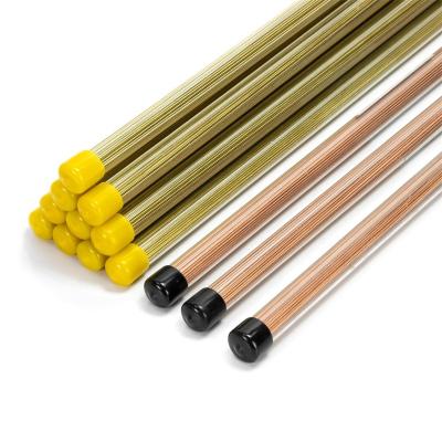 China High Quality Single Hole EDM Tube EDM Electrode 0.4mm Electrode Drilling Brass Copper Tube For Small Hole Drilling CNC EDM Machine for sale