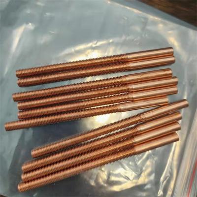 China M30 Electrode Tube Rod 60mm*80mm Thread Tapping Copper M3 Copper Tapping Electrode For EDM CNC Drilling Machine for sale