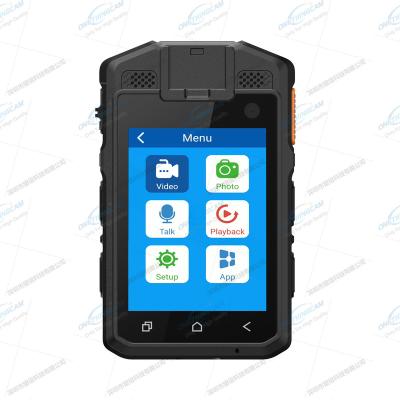 China Recording Live Streaming 5G/4G Function Body Worn Camera With One Key PTTs, GPS, IR Night Vision For Police for sale