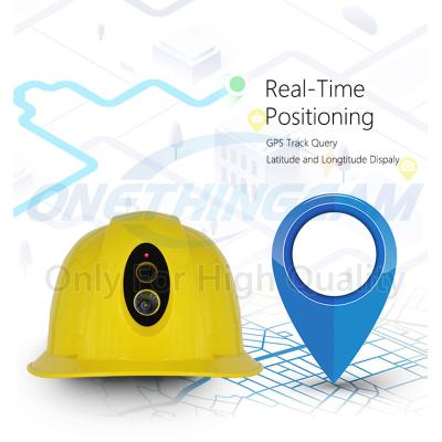 China ABS Shell 4G Wifi GPS Helmet Camera With Built-in 32GB Standard LED Card Light tf In Rig Server Realtime Helmet Monitor for sale