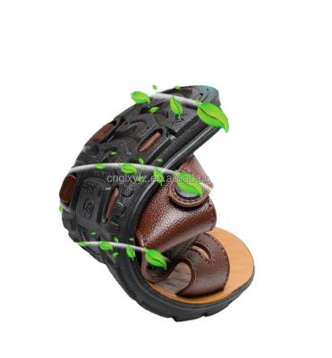 China Discount New Product Deodorization Soft Rubber Sole Deodorant Rubber Sandals for Men's Sandals and Sandals Rubber for sale