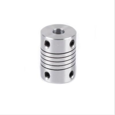 China Garment Shops Factory Supply L30XD25mm 5x6.35mm Metal Spring Connector Stepper Motor Coupling Coupler Direct for sale