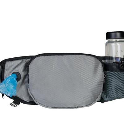 China Fashion Outdoor Sports Running Water Cup Waist Pack Dog Pet Waist Bag Dog Snack Walking Training Bag for sale