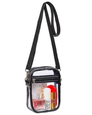 China Transparent Bag, Stadium Approved For Sports And Festivals Purse Bag Messenger Bag for sale