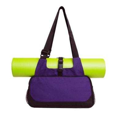 China Yoga Mat Storage Bag Portable Diagonal Bag Fitness Yoga Dance Bag Shoulder Bag for sale