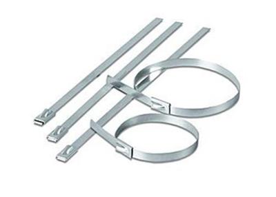 China 150 LB Stainless Steel Cable Ties Steel Tie Wraps For Household Use for sale