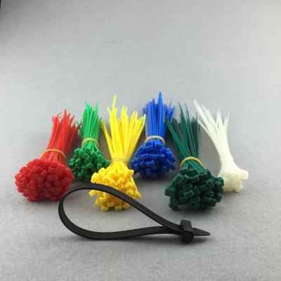 China Eco - Friendly Red Yellow Green Nylon Tie Wraps For Automobiles for sale