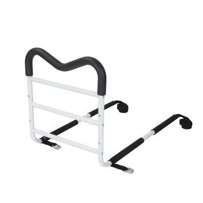 China For Use Indoor Home Home Bed Aid Rail Handle Adult Bedside Steel Grab Rail With Rope Elder Aid BE430 for sale