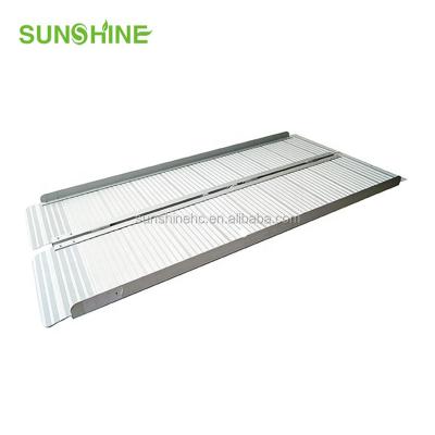 China Foldable High Quality Aluminum Portable Wheelchair Ramp WR108 70inch for sale