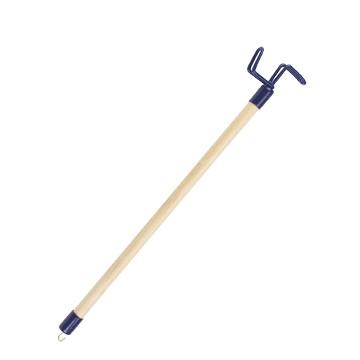 China For Indoor Or Outdoor Use DL126 Long Reach Wooden Dressing Stick With Hook Reacher For Daily Living Aid Reaching Aid Stick for sale