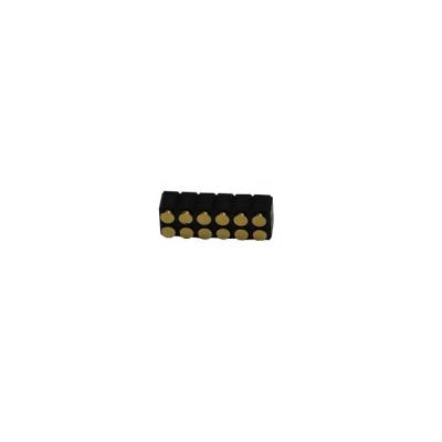 China Brass 2.0 pitch smd type 2.0 female pins pogo pin connectors H3.60mm for sale