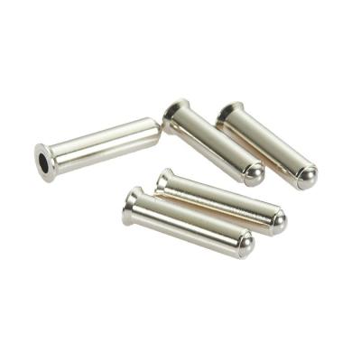 China Custom Diameter 4.5mm Length 14.7mm Pogo Pin Fill Head With Ball Design for sale