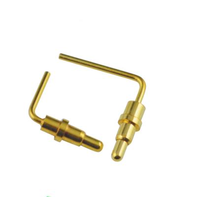 China Custom Spring Pogo Right Angle Pin Connector ZOL228 for sale