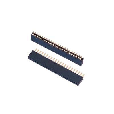 China PCB 2.54 Mm Pitch 22 Pin Type Female Header Immersion Connector for sale