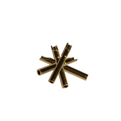 China Solder Type PCB 13.51 Receptacle Pin Brass Pin for sale