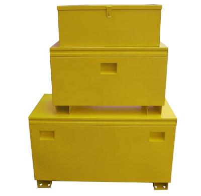 China Iron construction site steel toolbox for sale