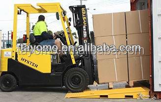 China Performance Container Top Loading Ramp For Forklift 8.0T Capacity for sale