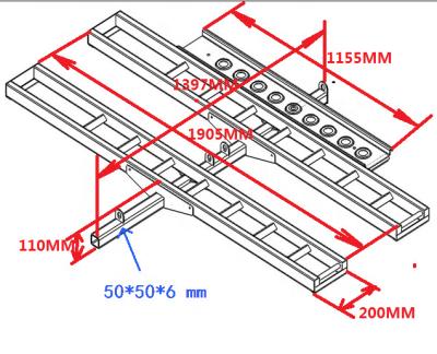 China Aluminum 2 Carrier Ramp Motorcycle Carrier - MC600A for sale