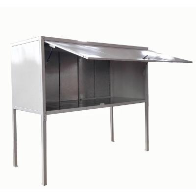 China KD design steel/aluminum adjustable over hood storage box for sale