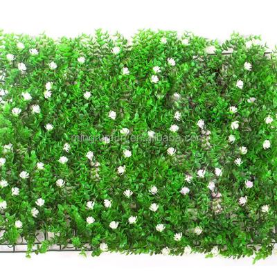 China Eco-friendly Hot Selling Indoor Lawn Garden Grass Eucalyptus Green Wedding Party Grass Artificial Wall Decor Indoor Wall Panel for sale