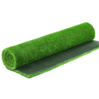 China Eco-friendly LOGO Artificial Custom Color Ladder Pattern Turf Artificial Turf for sale