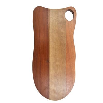 China 2021 Sustainable Amazon Kitchen Accessories Wood Chopping Chopper Serving Tray Wooden Chopping Board for sale