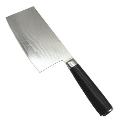 China High Quality Stocked Customized 7 Inch 67 Layers Damascus Blade Cutting Kitchen Dish Knife for sale