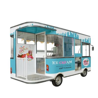 China Energy Saving Custom Electric Mobile Dining Car Made in China Hot Sale Mobile Fast Food Cart for sale