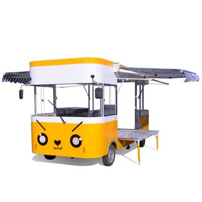 China energy saving food vending trailer cars for sale mobile restaurant trailer/fast snack trailer/fast food carts sell food truck for sale for sale