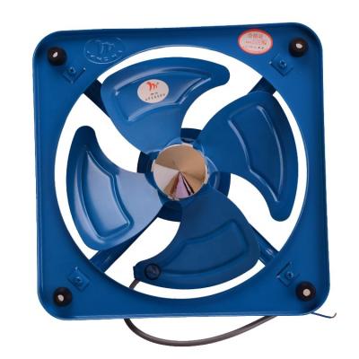 China Cultivate 25cm Exhaust Fan Automatic Blue Ventilation Fan for Large Egg Incubator for sale