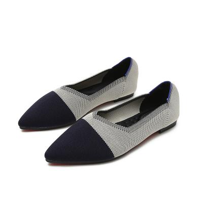 China High Quality Flat Flat Sandals For Women And Ladies Flying Woven Sandals Flat Shoes for sale