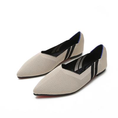 China Flat 2022 Top-Ranking Products Women Flat Comfortable Pointed Toe Sandals Shoes for sale