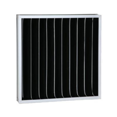 China Hotels Folding Air Carbon Block Filter Activated Carbon Panel Filter for sale