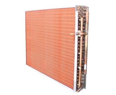 China Hotels HVAC Stainless Steel Wafer Coil Heat Exchanger Evaporator For Showcase for sale