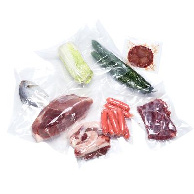 China Barrier food grade high quality PE meat vegetable airtight seal foodsaver transparent bags for food storage for sale