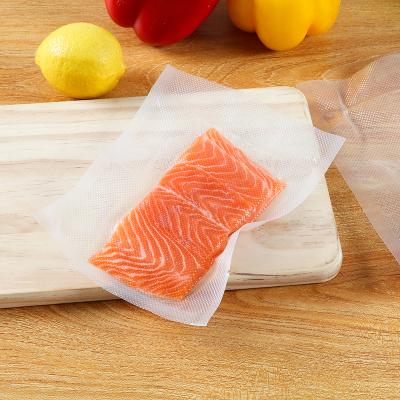 China High Quality Customized Barrier And Embossed Clear Pint Vacuum Sealer Bags For Food Storage FoodSaver Freshsaver for sale