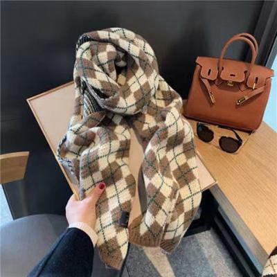 China New Style Casual Plaid Long Neutral Foreign Trade Scarf Designer Casual Scarf for sale