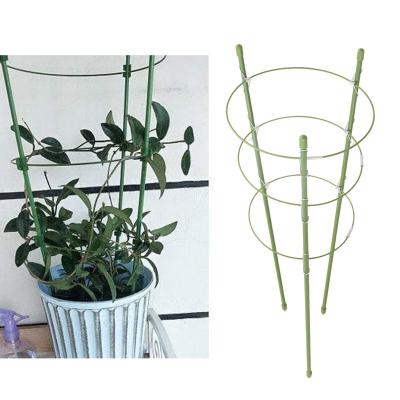 China Plastic Stake Support Frame Trellis Rack Plant Durable Gardening Potted Bracket for sale