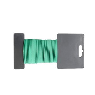 China Factory Rubber Tie Support Wire Durable Soft TPR Coated Wire Twist Tie for sale