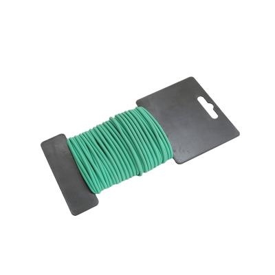 China OEM Multifunctional Rubber Coated Garden Green Twist Wire Tie Soft Tie Factory Durable Twist Ties for sale