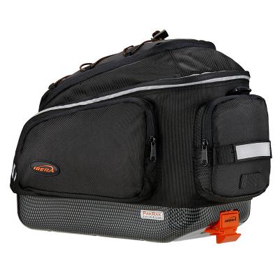 China Bike Trunk Bag - Removable Quick PakRak Bicycle Swap Bag 38*22*29cm for sale