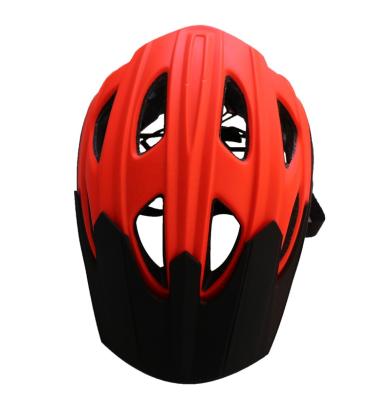 China 2021wholesale Red Compounds Mountain Bike Helmet Bicycle Helmets For MTB for sale