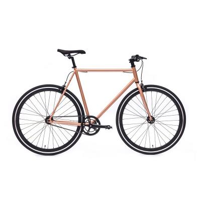 China High Quality Steel Single Fixed Gear Bicycle Single Track 700c Fixed Gear Hub Racing Bikes for sale