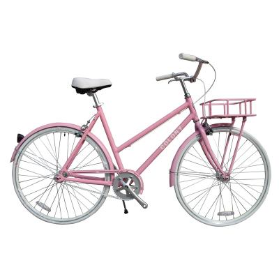 China Steel Cheap Single Speed ​​Bicycle / China Aluminum Alloy Frame Colorful Unisex City Bicycle for sale